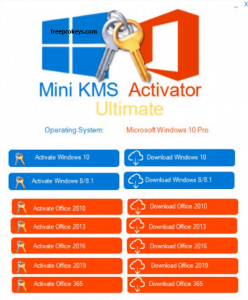 Windows Office KMS Activator Ultimate 2023 Crack Plus Product Key 2022